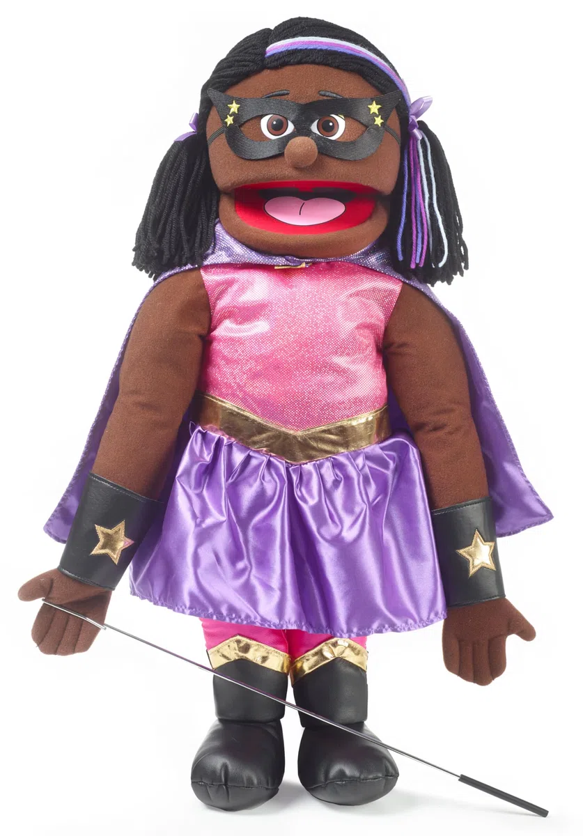 Marionnette de style ventriloquiste de 63,5 cm