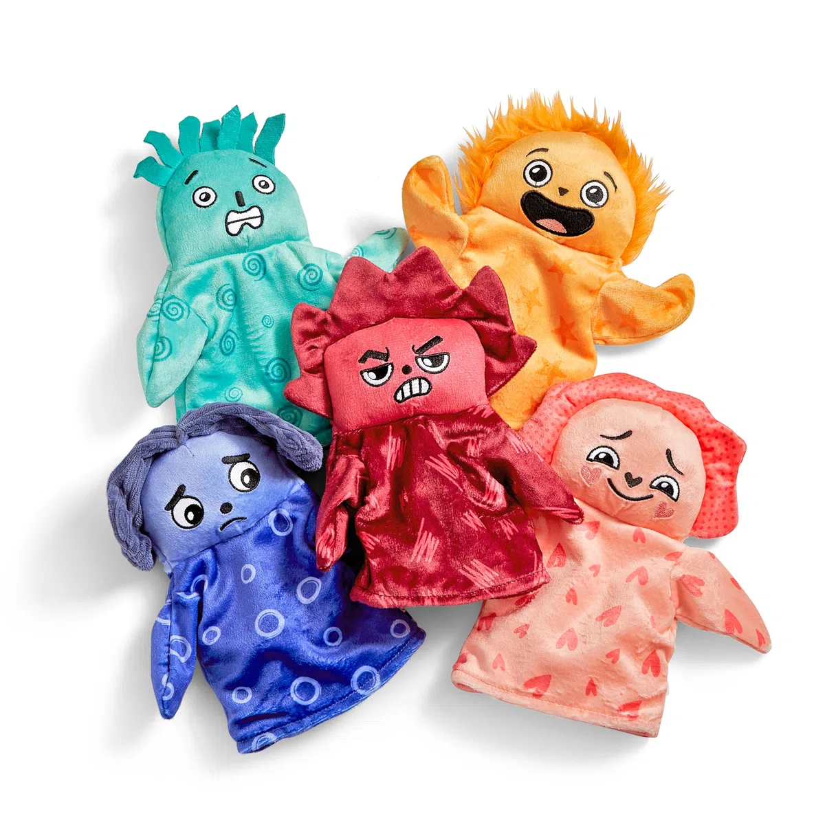 Learning Resources Marionnettes Feelings Family, dès 18 Mois, 5 émotions