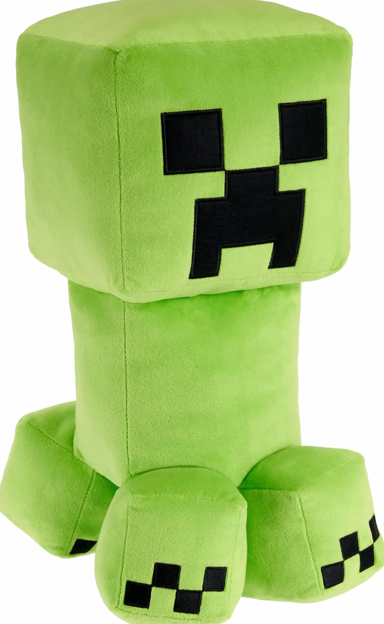 Mattel Minecraft Creeper Peluche géante 40 cm Design pixélisé HWD75