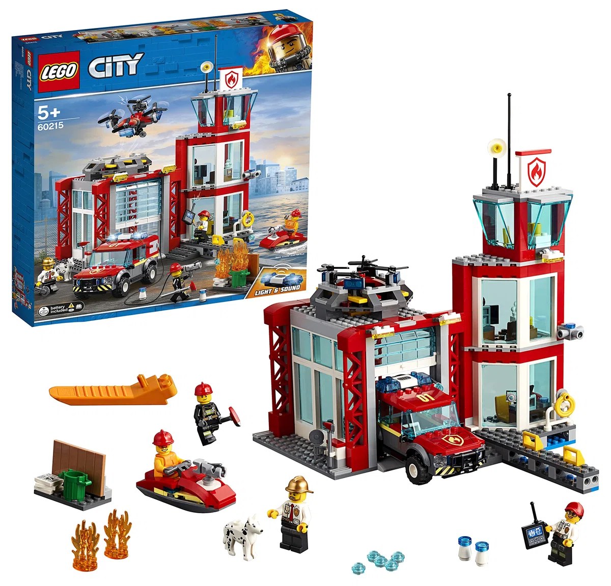 LEGO 60215 City Fire La caserne de Pompiers