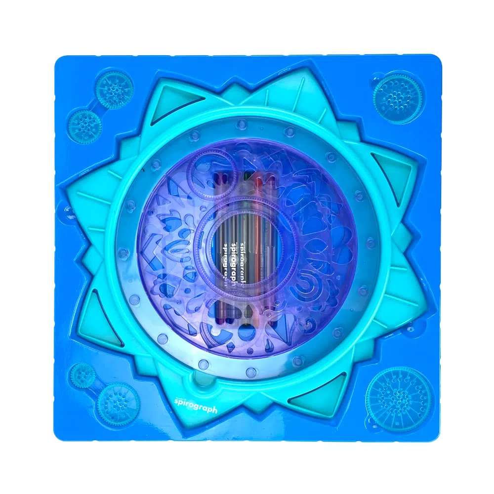 Spirograph Ensemble de dessin pour enfants : le moyen le plus simple de créer d'innombrables motifs de mandala, multicolore, à partir de 8 ans