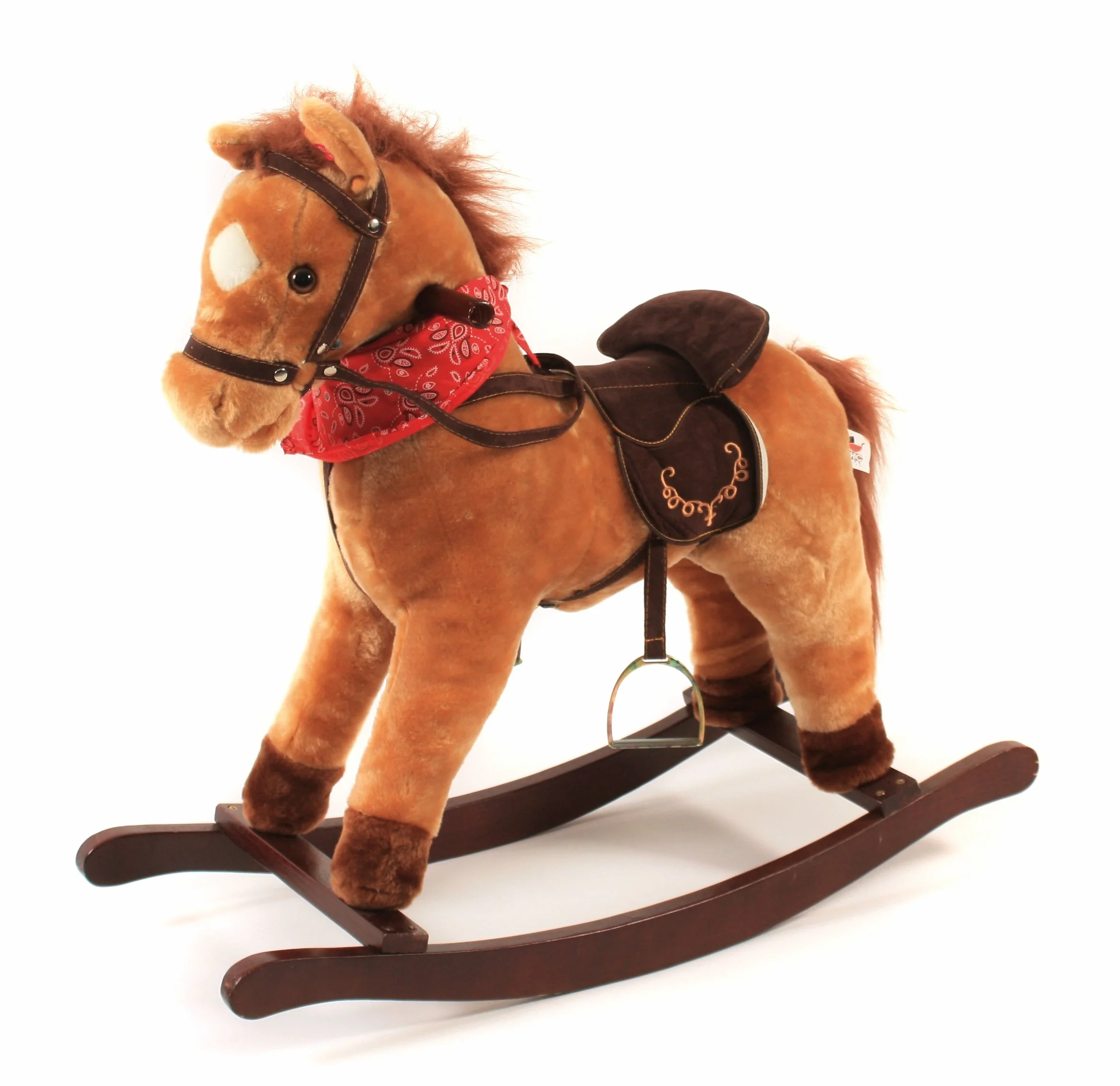 Bayer Chic 2000 Cheval à Bascule Cowboy avec Son, Marron