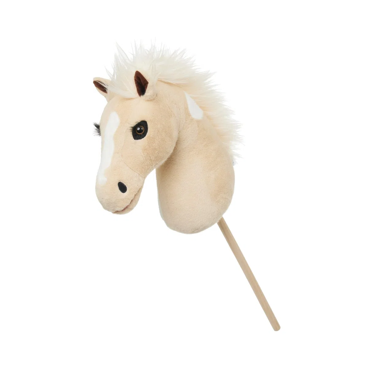 LeMieux Hobby Horse Tête de cheval réaliste Jaune citron et blanc