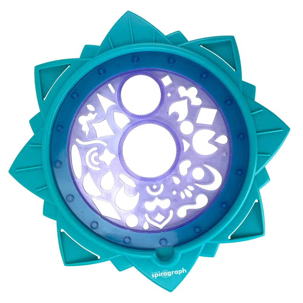 Spirograph Ensemble de dessin pour enfants : le moyen le plus simple de créer d'innombrables motifs de mandala, multicolore, à partir de 8 ans