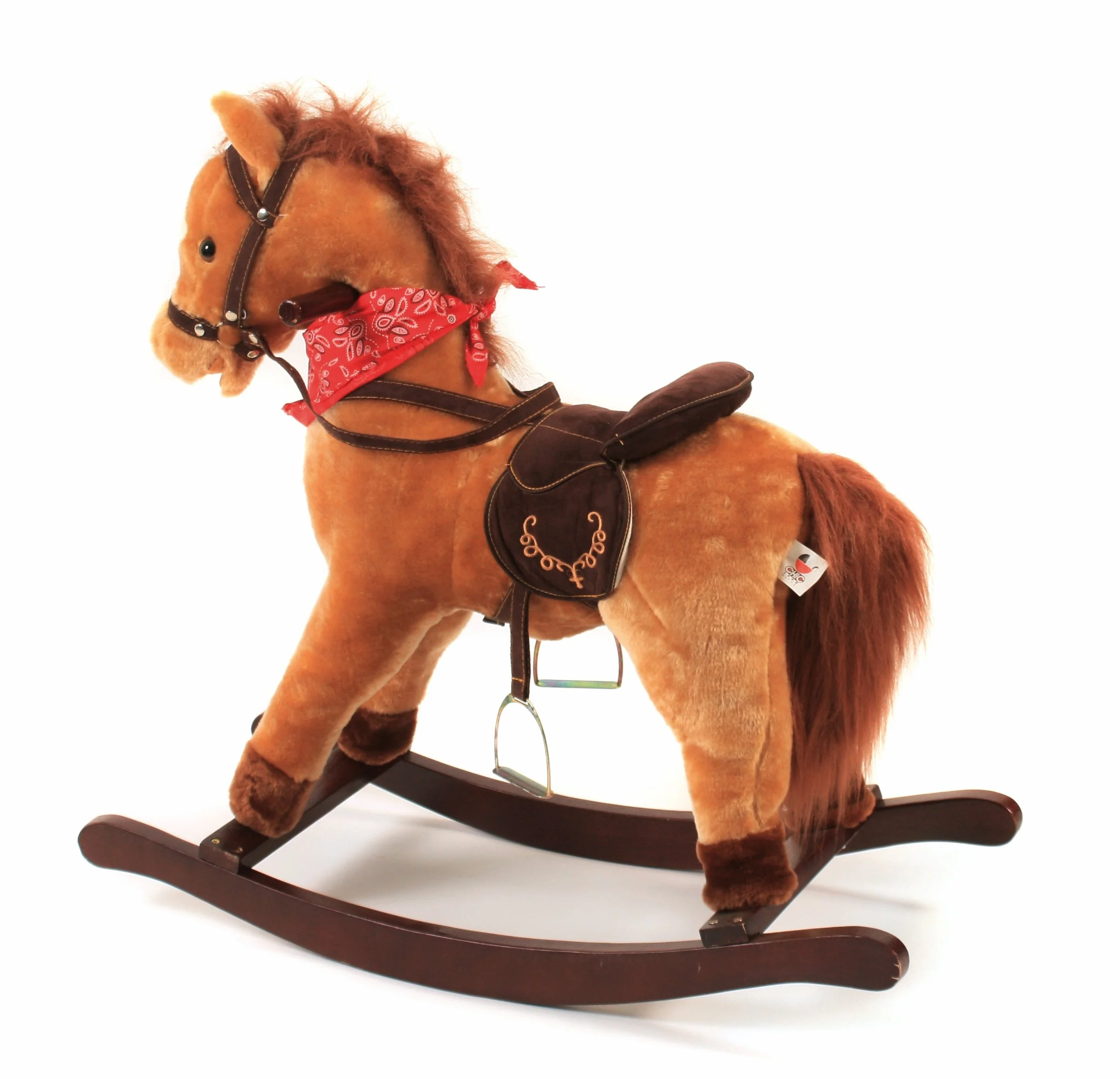 Bayer Chic 2000 Cheval à Bascule Cowboy avec Son, Marron