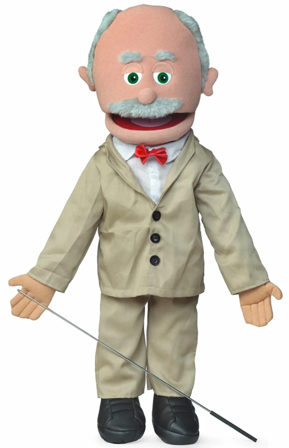 Pops, grand-père hispanique, corps complet, marionnette de style ventriloque de 63,5 cm